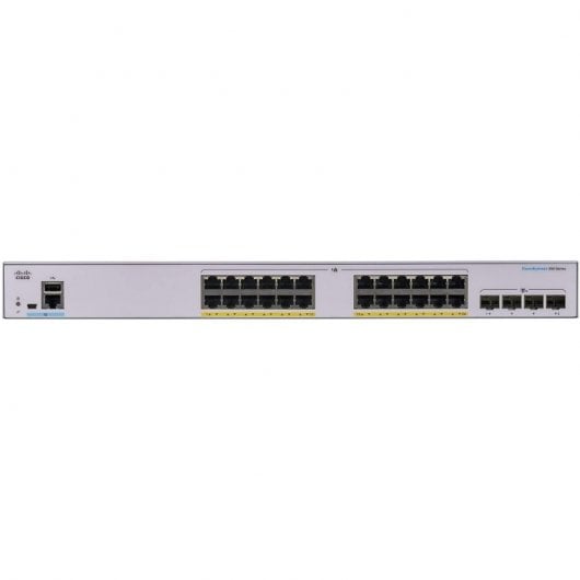 Cisco CBS350-24FP-4X-EU Netzwerk-Switch Managed L2/L3 Gigabit Ethernet (10/100/1000) Silber