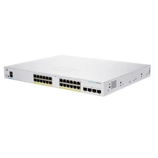 Switch di rete Cisco CBS250-24P-4G-EU 24 porte GE PoE 4 x 1 G SFP Argento