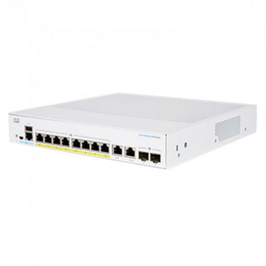 Cisco CBS350-8FP-2G-EU Netzwerk-Switch 8 GE Full PoE-Ports 2 x 1 G kombiniert