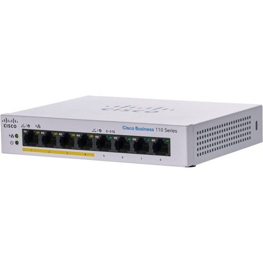 Cisco CBS110-8PP-D-EU Switch 8 Puertos Gigabit