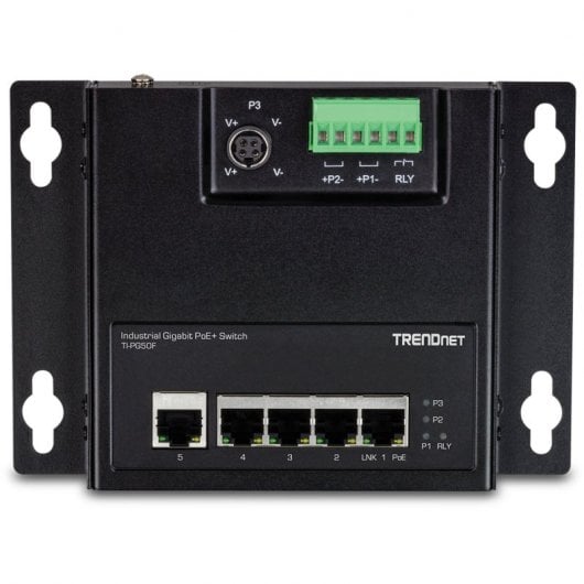Trendnet TI-PG50F Switch industriel 5 ports PoE+