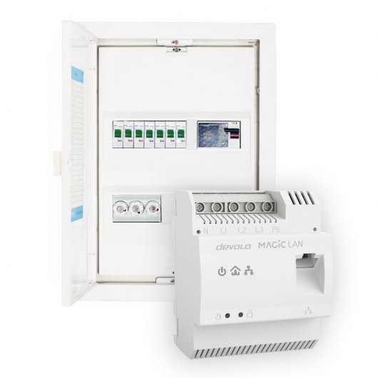 Adattatore Powerline Devolo Magic 2 LAN DINrail per la distribuzione Internet su rete 2400 Mbit/s