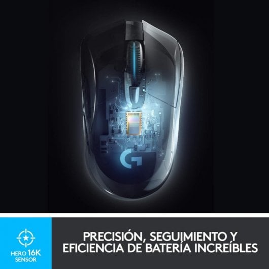 Souris de jeu sans fil Logitech G703 Lightspeed 16 000 DPI noire