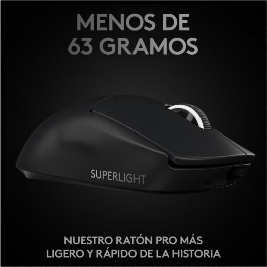 Logitech G Pro X Superlight Maus rechts RF Wireless 25600 DPI