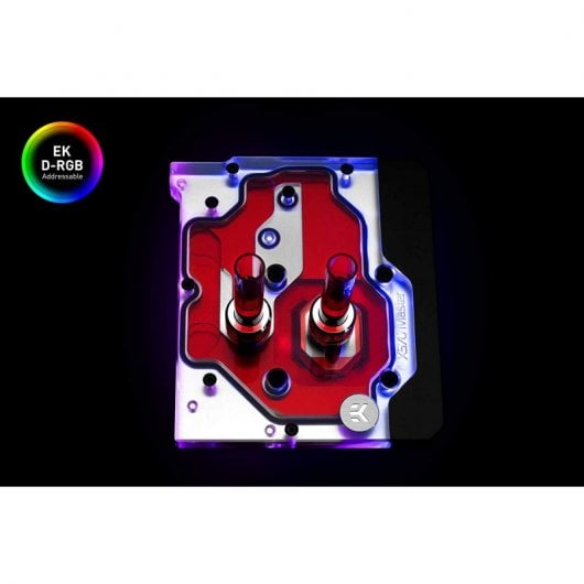 EKWB EK-Quantum Momentum Aorus X570 Master D-RGB Plexi Water Block AM4