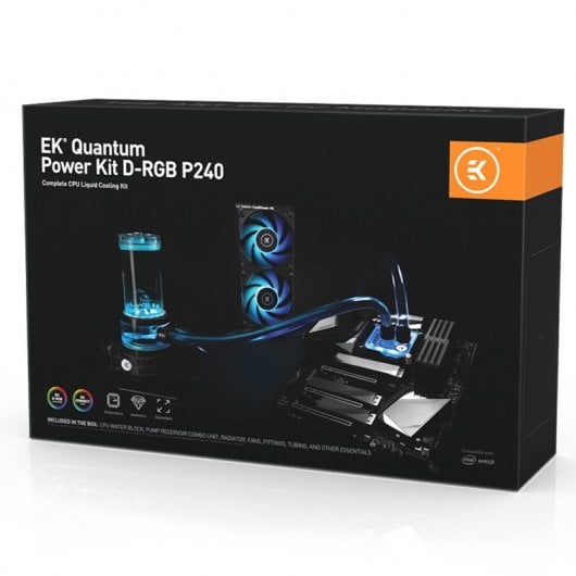 EKWB EK-Quantum Power Kit D-RGB P240 Kit de Refrigeración Líquida 240mm