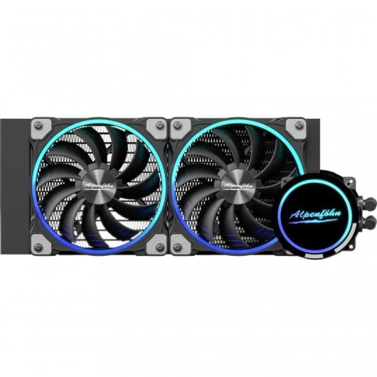 Refrigeration Liquide Alpenföhn Gletscherwasser 282mm 1 Ventilateur ARGB