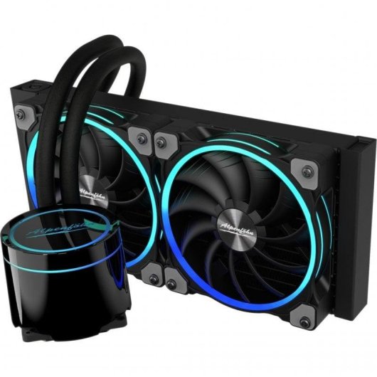 Refrigeration Liquide Alpenföhn Gletscherwasser 282mm 1 Ventilateur ARGB