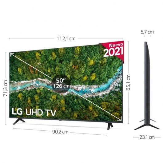 LG 50UP76706LB 50" LED UltraHD 4K HDR10