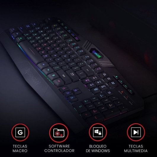 Redragon S101 RGB-Gaming-Tastatur + Maus-Kombination 3200 DPI