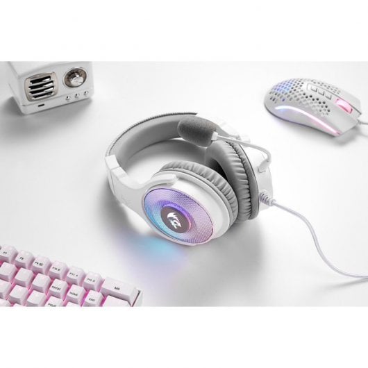 Redragon H350W Pandora RGB Auriculares Gaming 7.1 Blancos