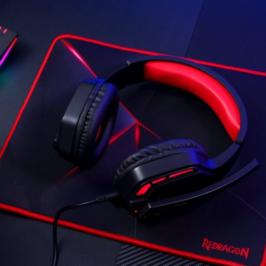 Cuffie da gioco Redragon H220 Themis nere