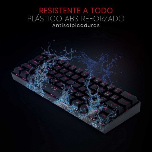 Redragon Dragonborn K630 Teclado Mecánico Gaming TKL Switch Brown Layout USA