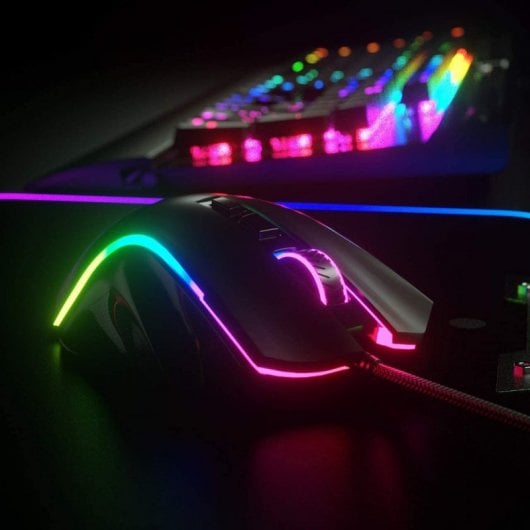 Souris de jeu Redragon M607 Griffin RGB 7200 DPI noir