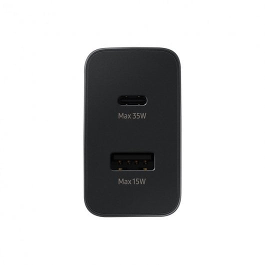 Samsung Cargador Carga Rápida 35W USB-C/USB Negro