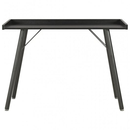 Bureau VidaXL 90x50x79cm Noir