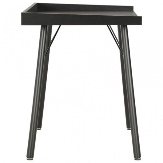 Bureau VidaXL 90x50x79cm Noir