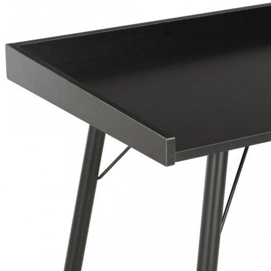 Bureau VidaXL 90x50x79cm Noir