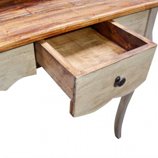 VidaXL Escritorio de Madera Maciza Reciclada 80x40x92cm
