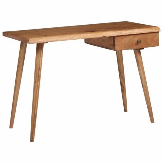 VidaXL Escritorio 110x50x76cm Madera de Acacia Maciza