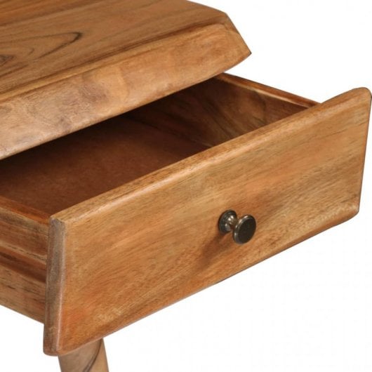 VidaXL Escritorio 110x50x76cm Madera de Acacia Maciza