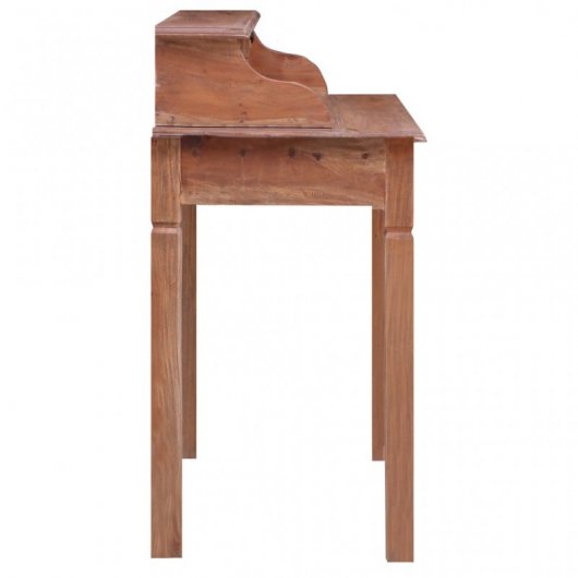 VidaXL Secretária com Gavetas de Madeira Maciça Reciclada 90x50x101cm