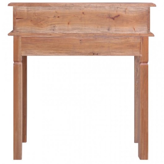 VidaXL Secretária com Gavetas de Madeira Maciça Reciclada 90x50x101cm