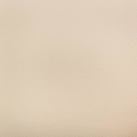 VidaXL Silla de Oficina Giratoria Madera Curvada Cuero Sintético Crema