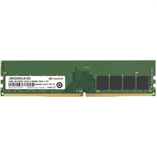 Transcend JetRam DDR4 3200 MHz 8 GB CL22