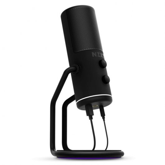 NZXT Capsule Micrófono Cardioide USB-C Negro