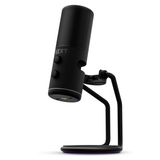 NZXT Capsule Micrófono Cardioide USB-C Negro