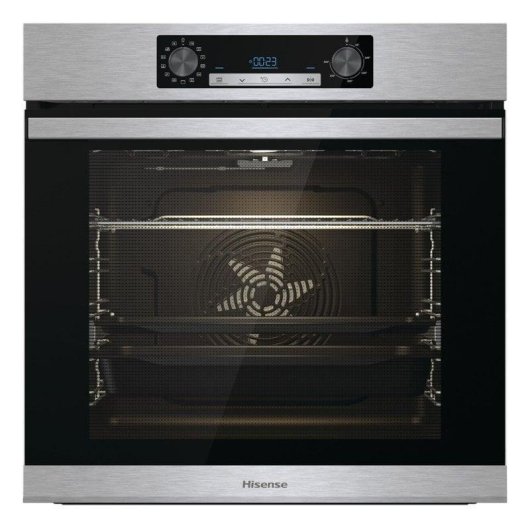 Horno Multifunción Hisense BSA65226AX 77L 60cm Hidrolítico A AirFryer Vapor Inox