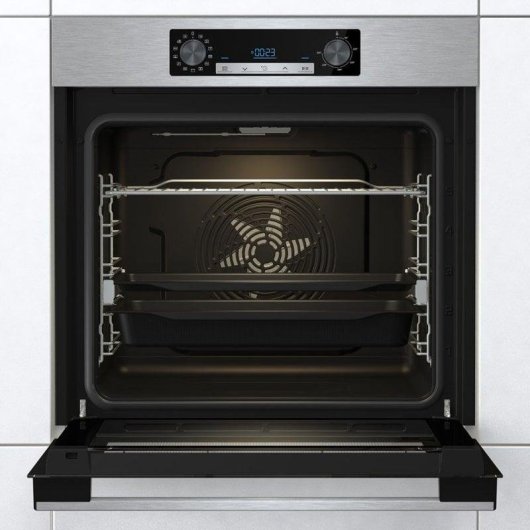 Horno Multifunción Hisense BSA65226AX 77L 60cm Hidrolítico A AirFryer Vapor Inox