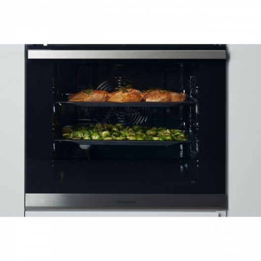 Hisense BSA65226PX Horno Multifunción Pirolítico Integrable 77L A+ Inox