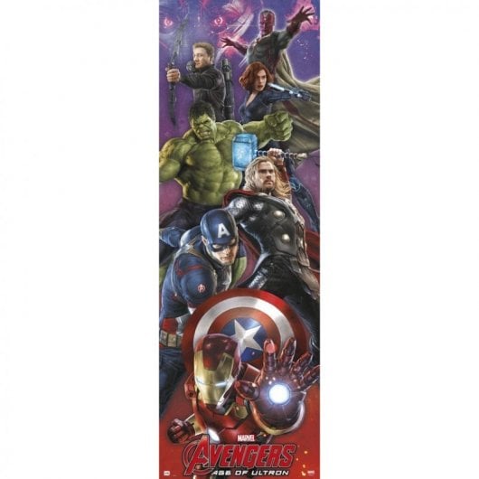 Erik Poster per porta Avengers Age of Ultron 158x53 cm