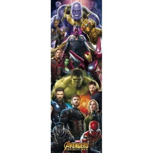 Affiche de porte Erik Marvel Avengers Infinity War 158x53cm