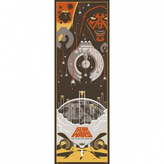 Erik Póster de Puerta Star Wars Episodio I 158x53cm