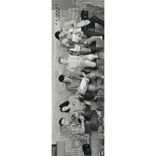 Erik Friends Wolkenkratzer-Türposter, 158 x 53 cm