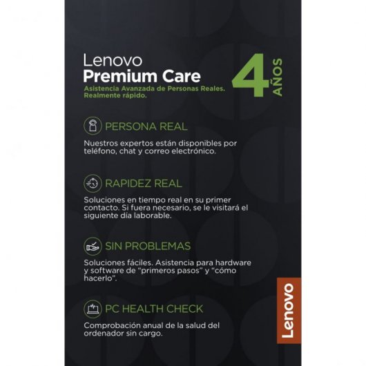 Lenovo Premium Care 4 Años Licencia Digital