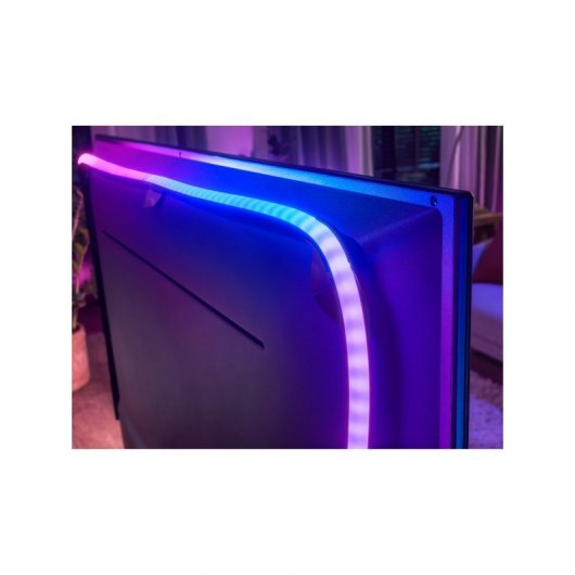 Philips Pack Hue Play Gradient Lightstrip Tira LED para Televisor de 75" + Hue Bridge