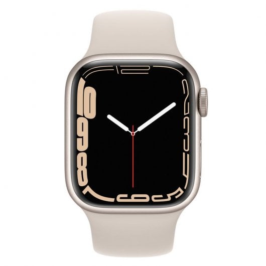 Apple Watch Series 7 GPS + Cellular 41mm Aluminio Beige con Correa Deportiva Beige