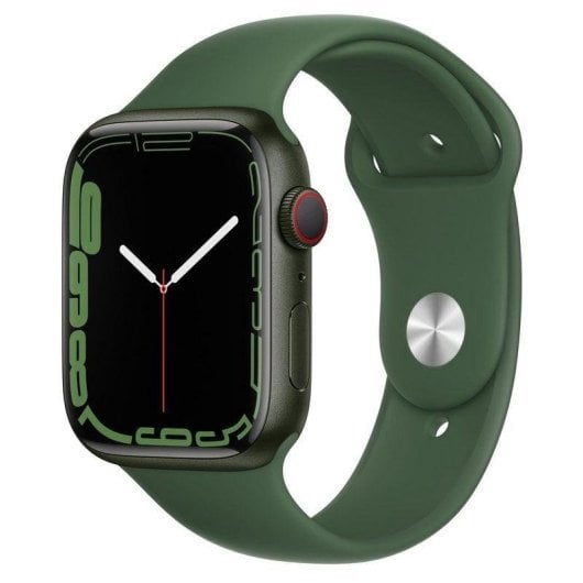 Apple Watch Series 7 GPS Cellular 45mm OLED Verde Resistente à Água IP6X SpO2 ECG
