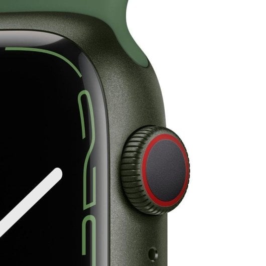 Apple Watch Series 7 GPS Cellular 45mm OLED Verde Resistente à Água IP6X SpO2 ECG