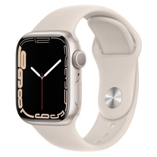 Apple Watch Series 7 GPS 41mm Aluminio Beige con Correa Deportiva Beige