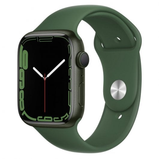 Apple Watch Series 7 OLED 45 mm Digital Touchscreen Grün WLAN GPS