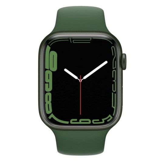 Apple Watch Series 7 GPS 45mm Aluminio Verde con Correa Deportiva Verde