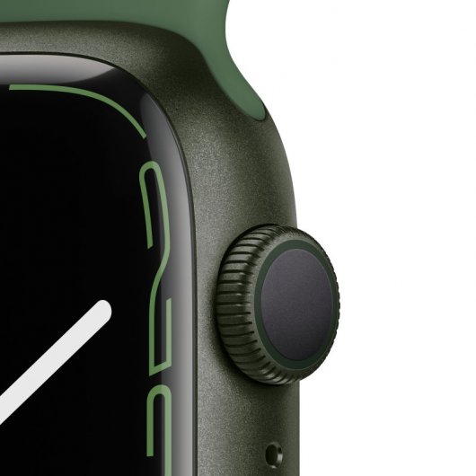 Apple Watch Series 7 OLED 45 mm Digital Touchscreen Grün WLAN GPS