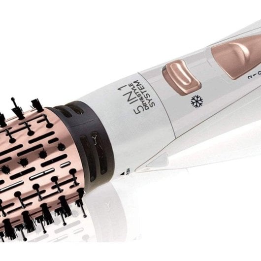 Brosse Soufflante Multifonction Bellissima My Pro GH18 1100 1000W Céramique 2 Températures 5 Accessoires Air Froid Blanc