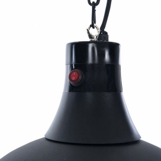 Sunred Indus II Halogen-Hängeheizstrahler 2100W Schwarz