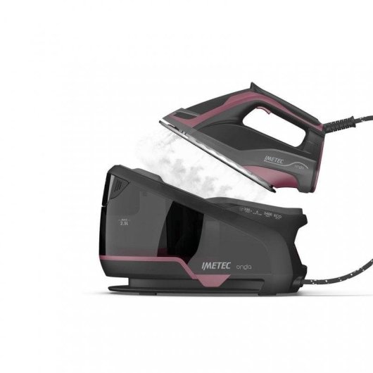 Dampfbügelstation Imetec Onda P2 2400W 2,5L 6 Bar Schwarz/Burgunder